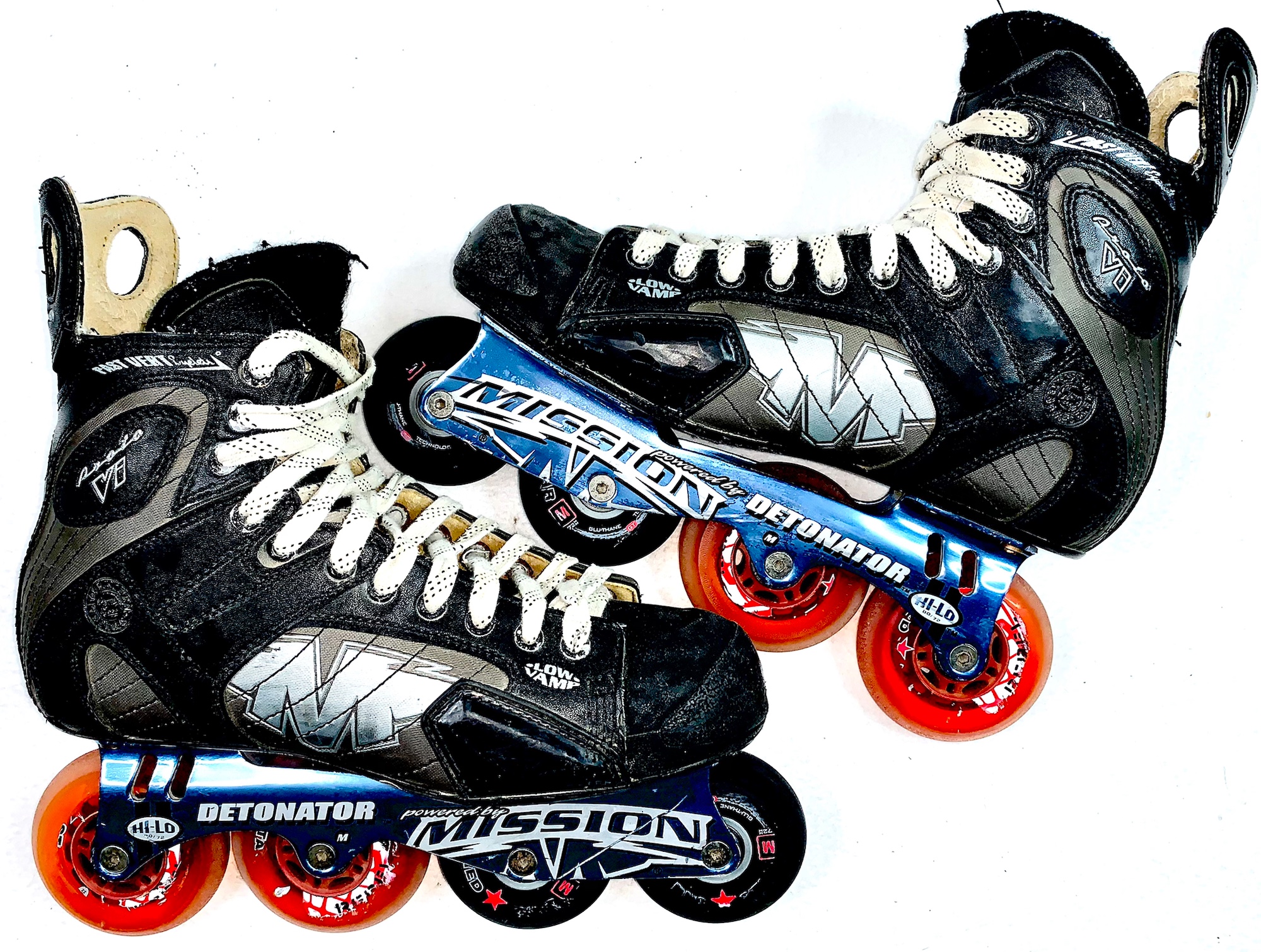 Mission Proto V Detenator Inline Hockey Roller Skates Size 9D (US Men