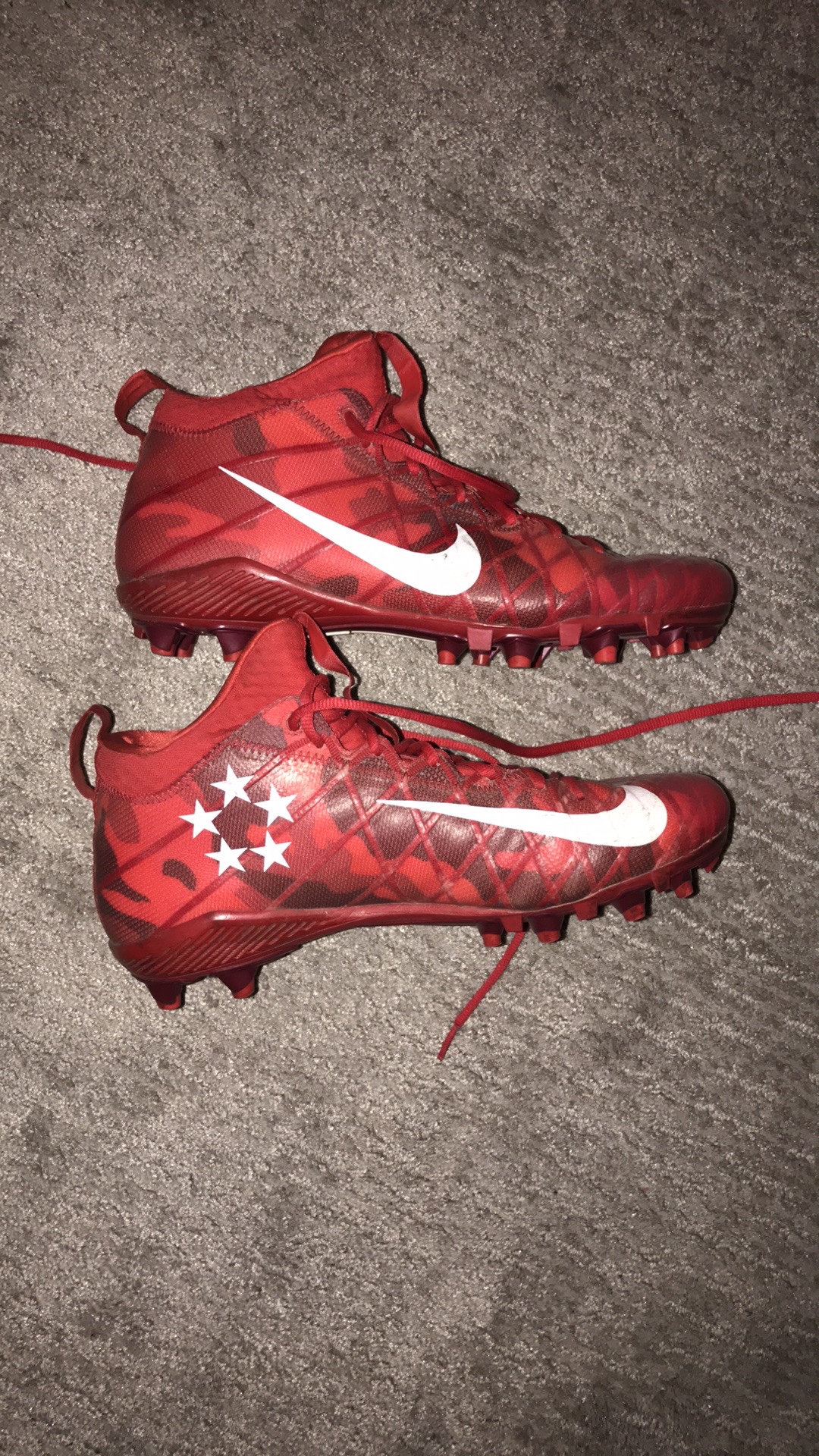 supreme nike football cleats