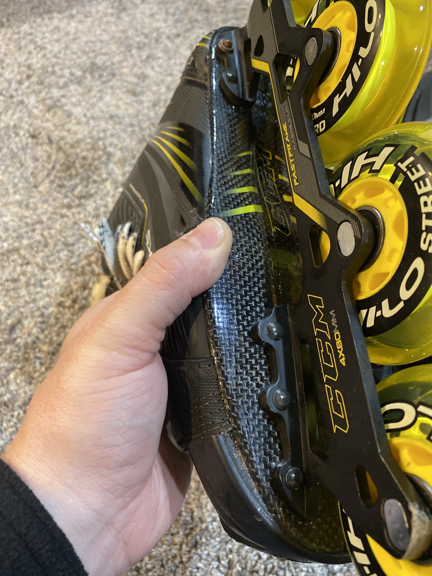 Ccm super tacks roller blades SidelineSwap