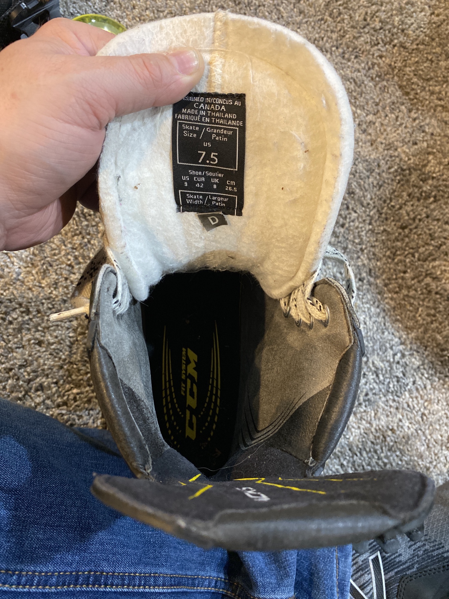 Ccm super tacks roller blades SidelineSwap