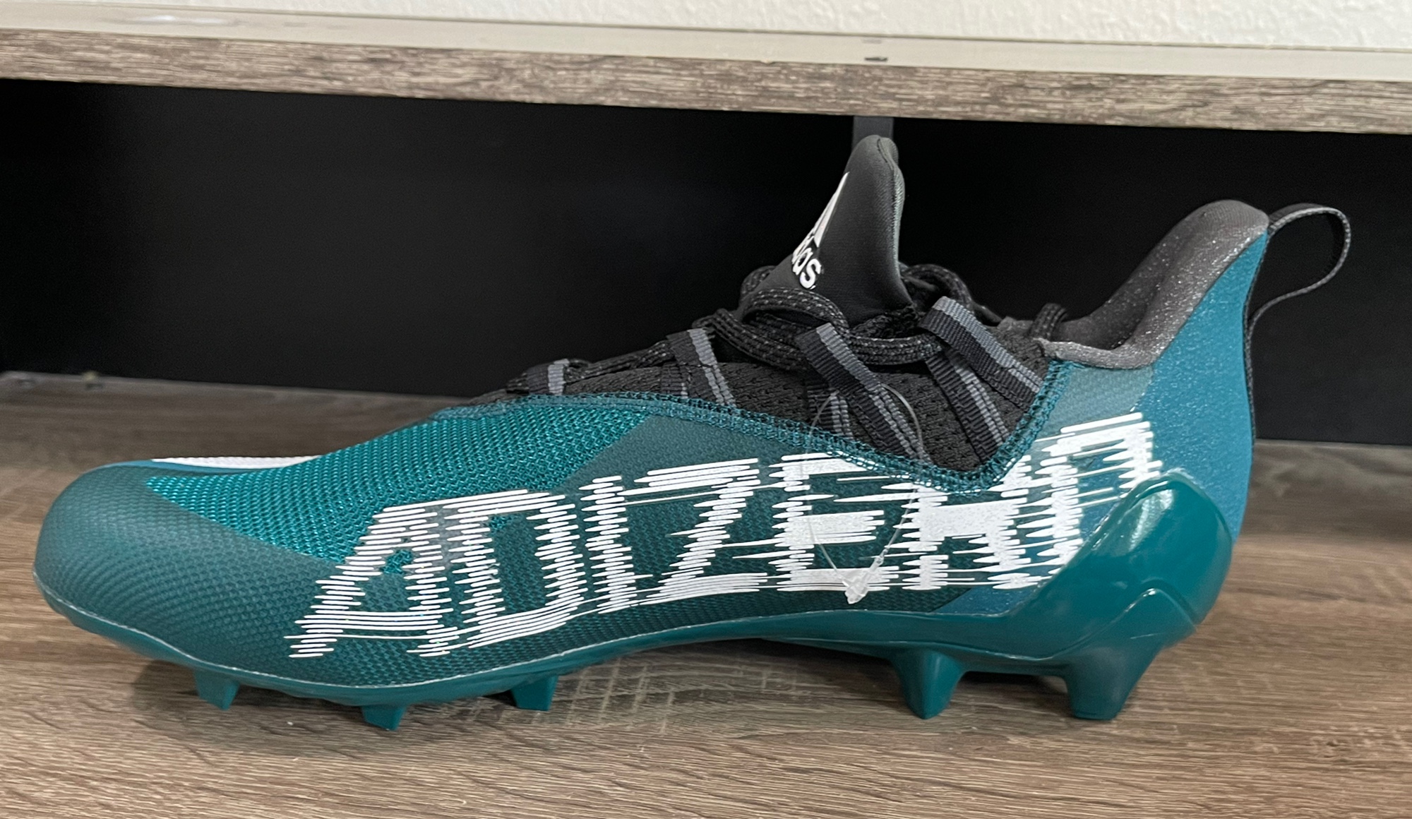 UNRELEASED Adidas Adizero 11.0 Turbo Fuel Football Cleats Teal Mens