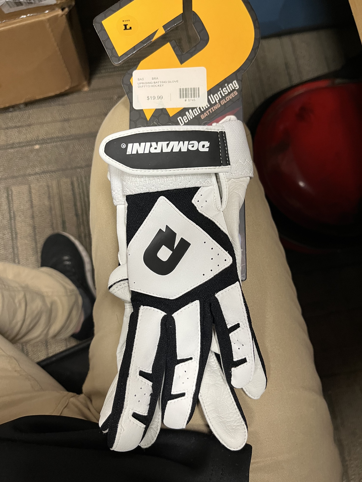 Medium DeMarini Uprising Batting Gloves SidelineSwap