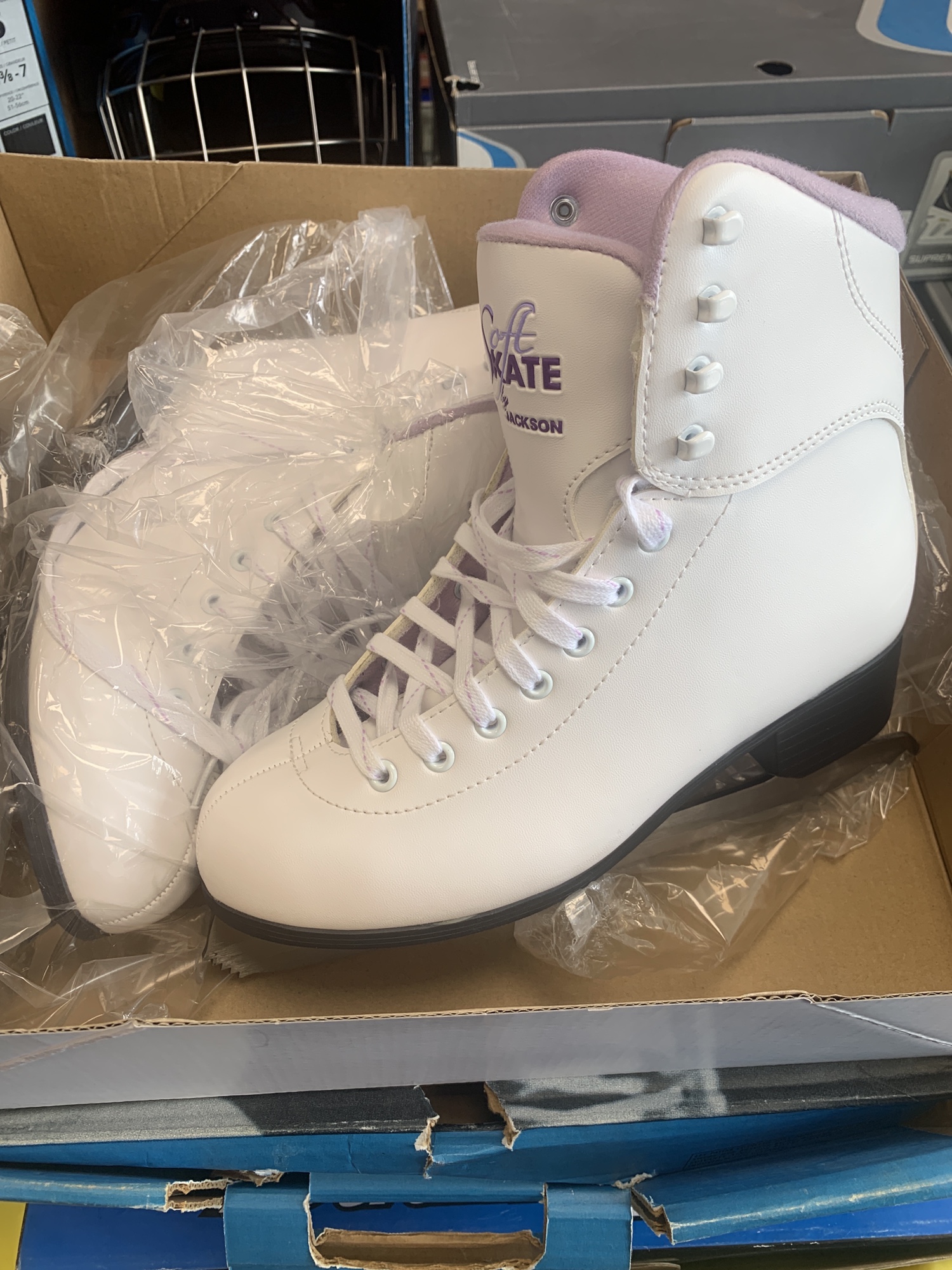 New Jackson Softtex Size 8 Figure Skates SidelineSwap