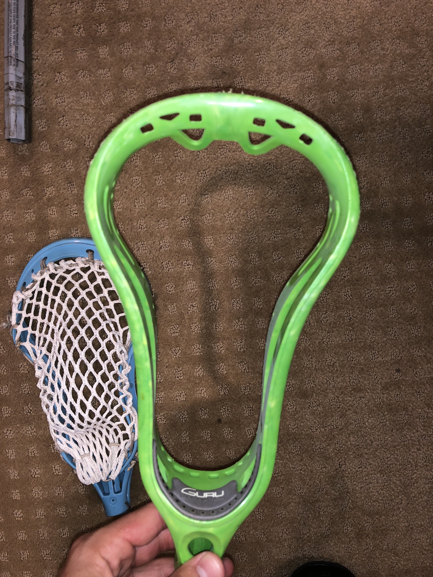 Used Mens Lacrosse Heads, DPole Shafts, Gloves, Helmet SidelineSwap