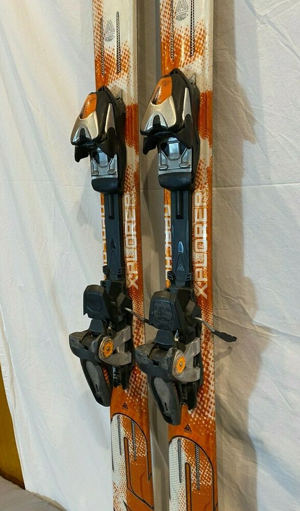 K2 Apache Xplorer 177cm 128-84-112 Partial Twin Skis Marker MX