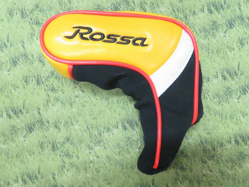 NEW * TaylorMade ROSSA AGSI Putter Headcover Blade, Yellow / Black