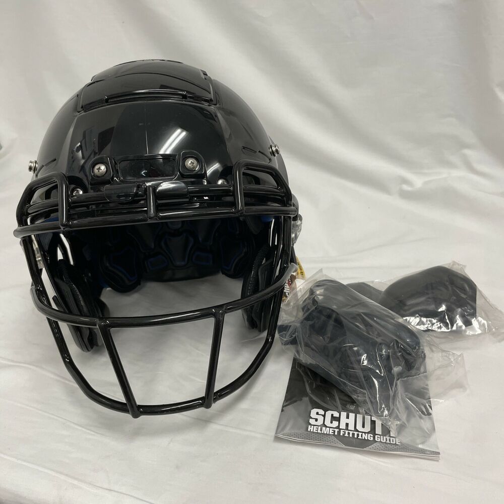2022 Schutt F7 VTD Collegiate XL Helmet Black w/ F5 Black ROPOSWVC