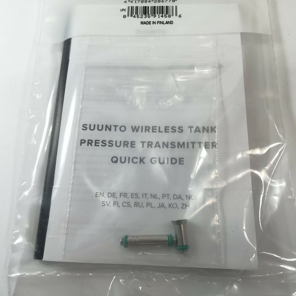 Suunto Transmitter Battery Replacement Kit O Ring Can Flow Restrictor