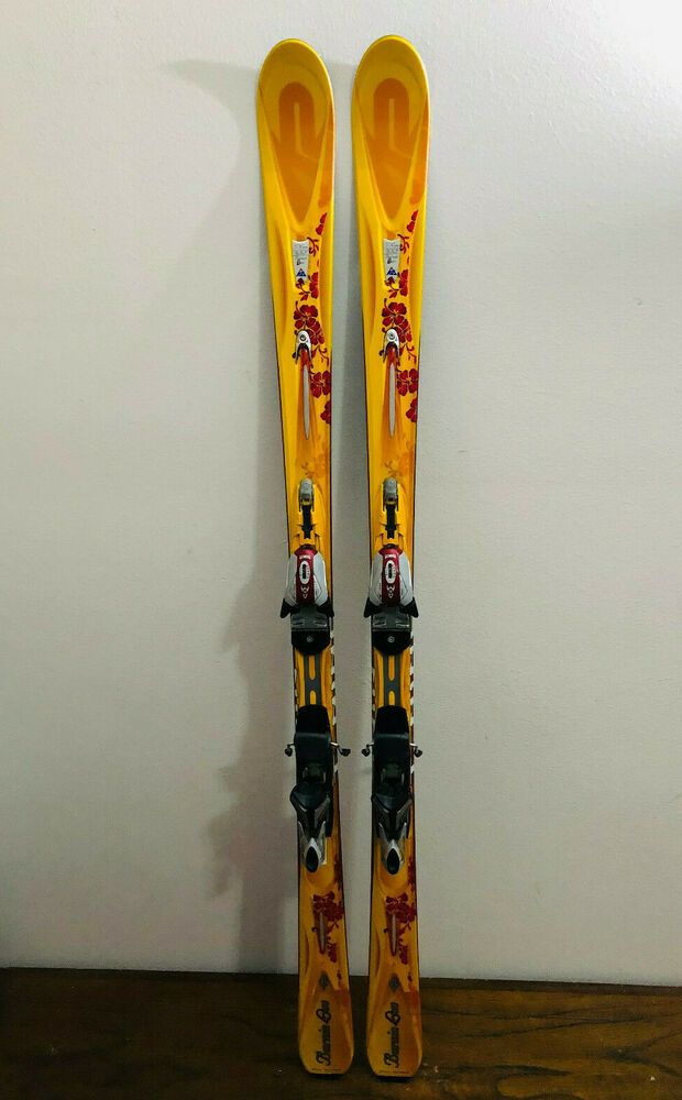 K2 Burnin' Luv Women's Downhill Skis Size 167 cm. Marker Bindings Burning Love SidelineSwap