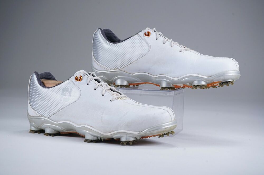 FOOTJOY DNA HELIX OPTIFLEX GOLF SHOES CLEATS, WHITE, US MENS 8 53316 SidelineSwap