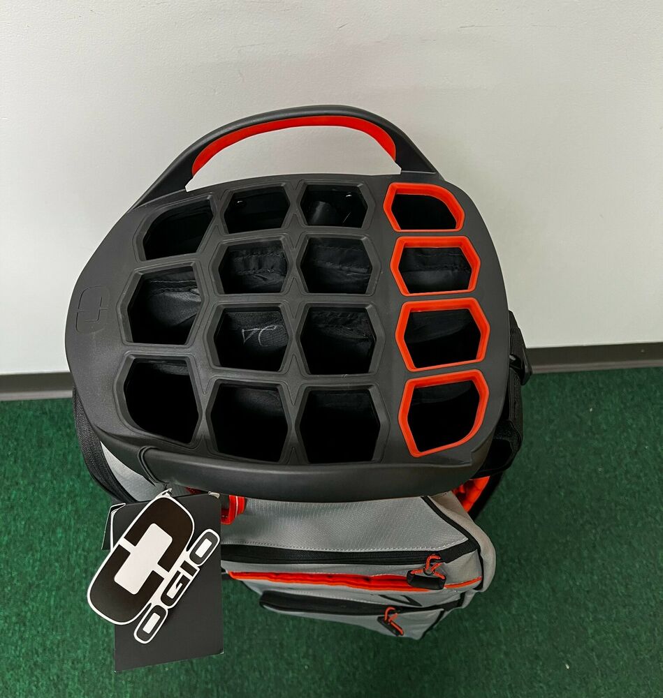 OGIO WOODE 15 GREY 15WAY DIVIDER GOLF BAG NEW WITH TAGS SidelineSwap