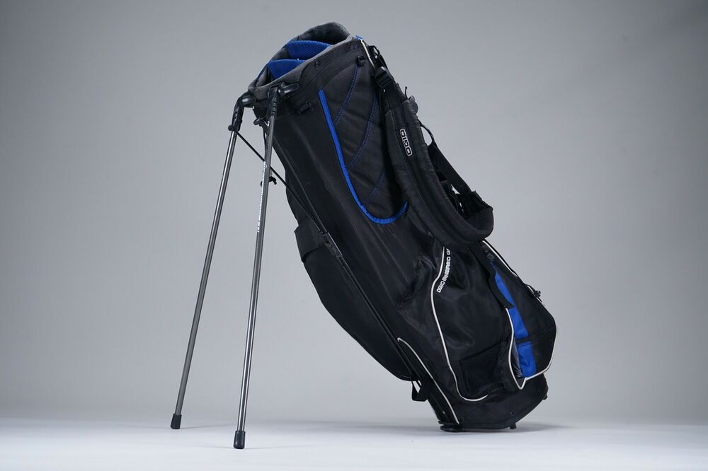 OGIO WOODE VAPORLITE 8WAY DIVIDER GOLF STAND BAG FOSTER’S LOGOED