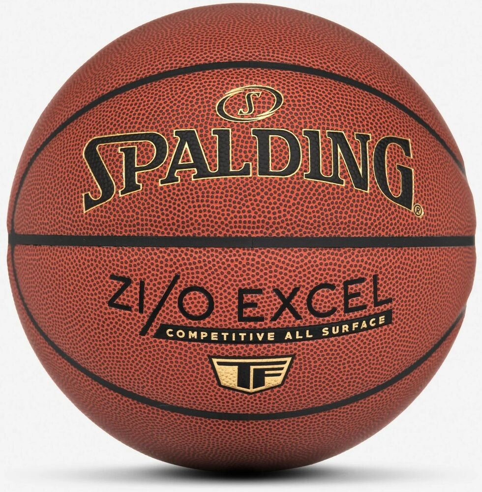 Spalding Zi/O TF Excel Indoor Game 29.5" Basketball Premium Composite