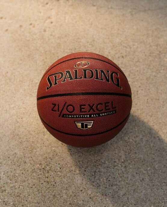 Spalding Zi/O TF Excel Indoor Game 29.5" Basketball Premium Composite