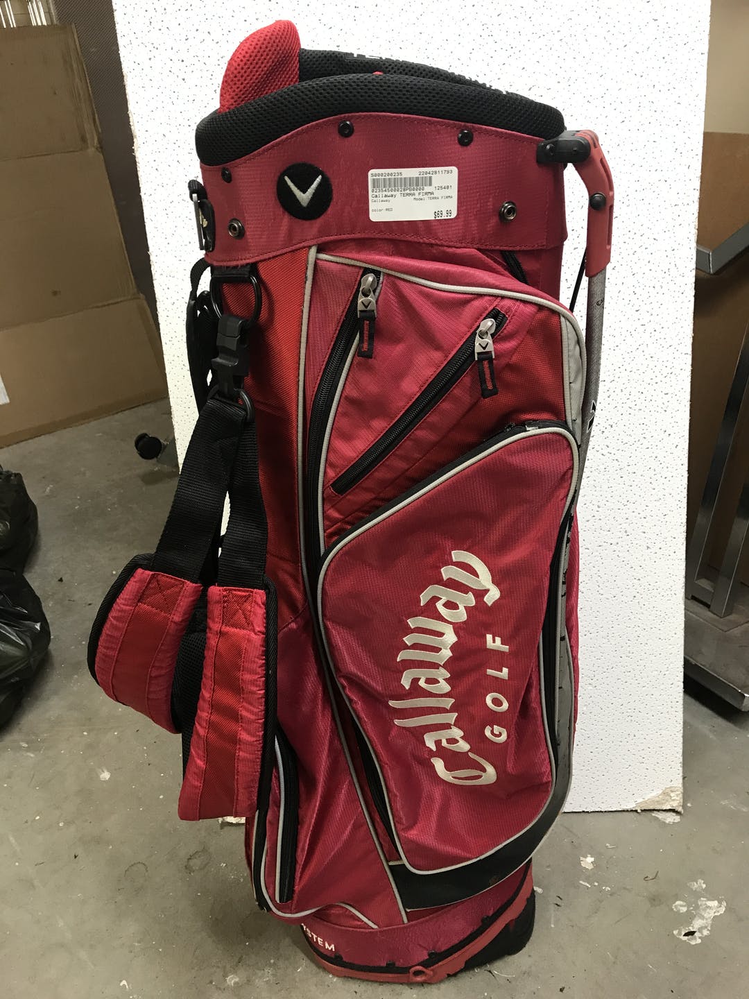Used Callaway Terra Firma Golf Stand Bags SidelineSwap