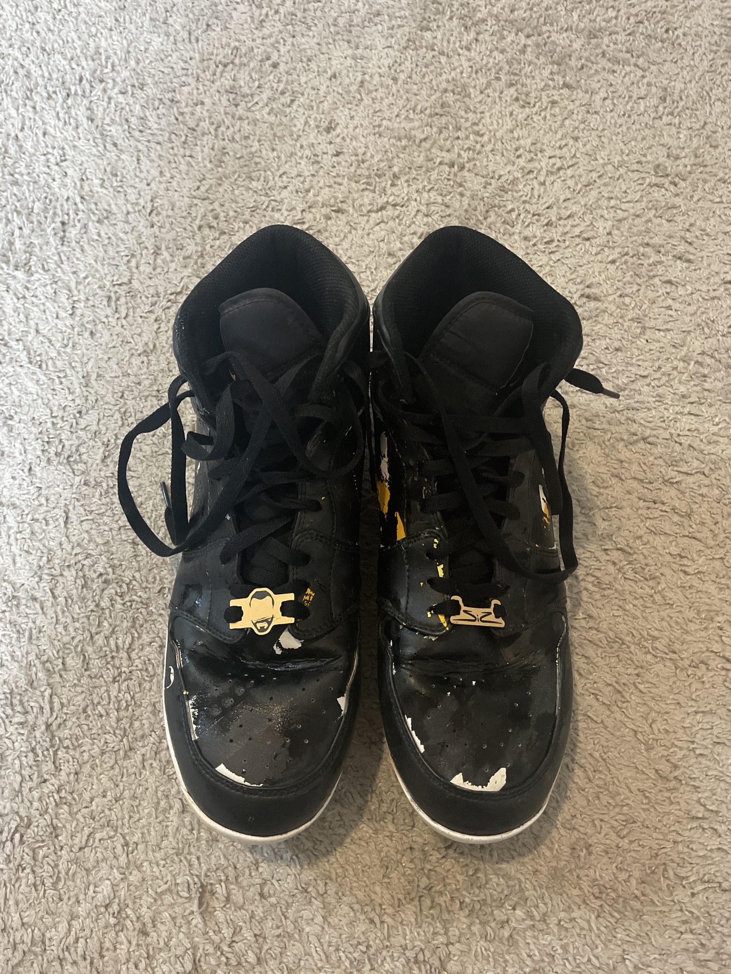 nike high top double strap