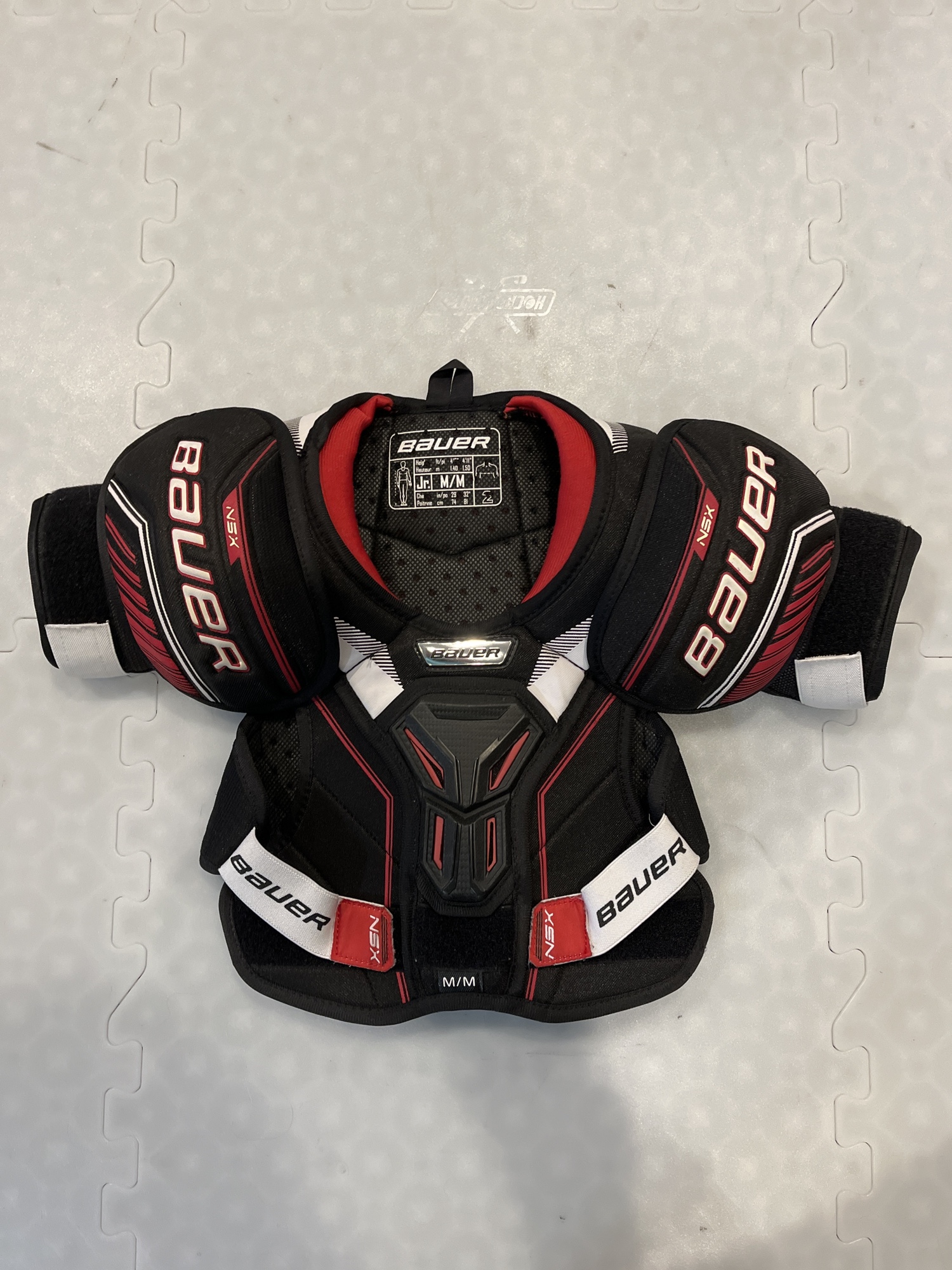Junior Medium Bauer NSX Shoulder Pads SidelineSwap