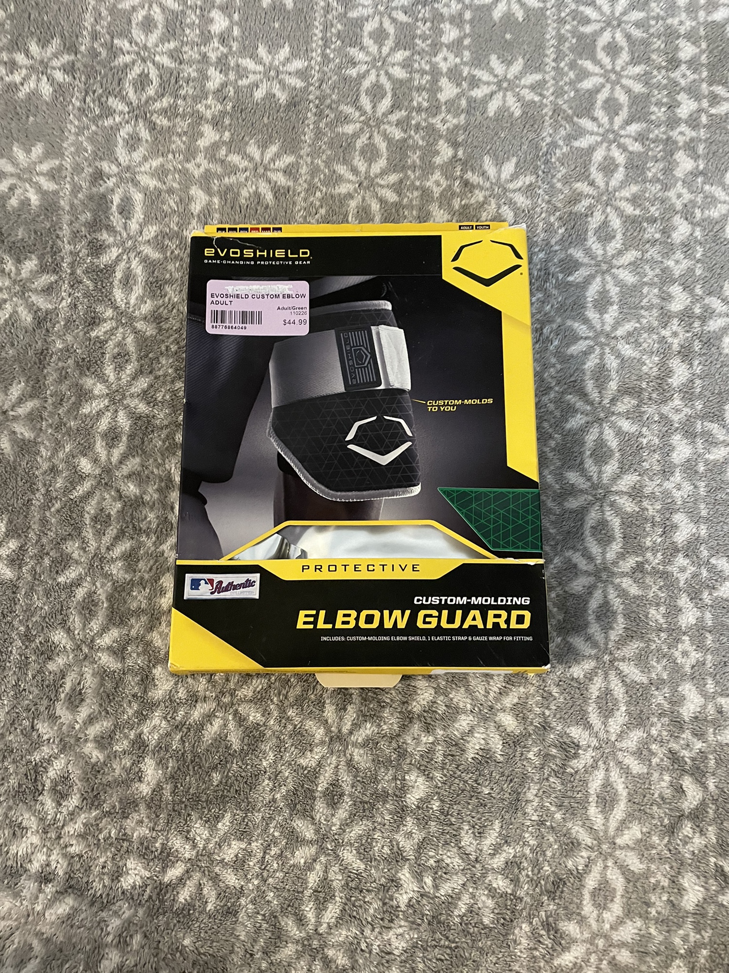 New Senior EvoShield Elbow Guard Green SidelineSwap