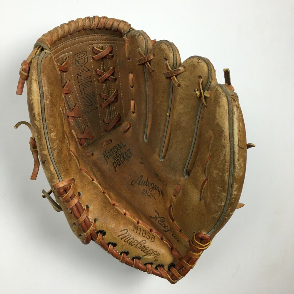 Vintage MacGregor M10SB Baseball Infield Glove Mitt Don Sutton