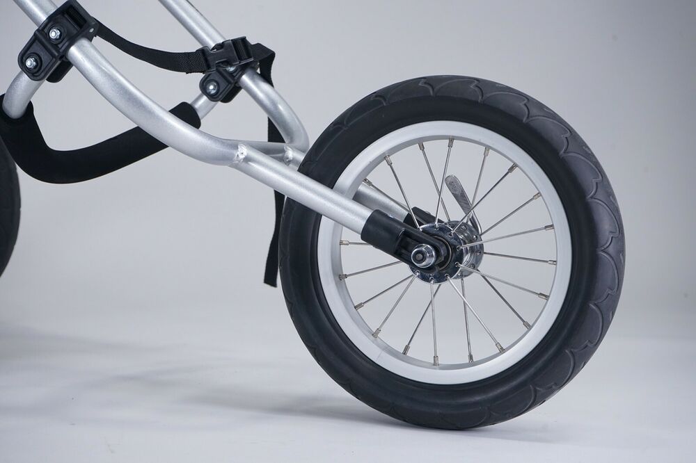 BAG BOY EZ FOLD 12 PUSH PULL 3 WHEEL GOLF CART BAG PUSHER, GRAY SidelineSwap