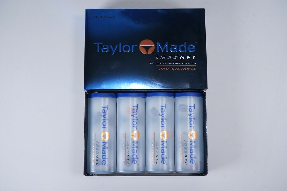 TAYLORMADE INERGEL PRO DISTANCE PGA TOUR MASTERCARD 1 DOZEN (12) GOLF