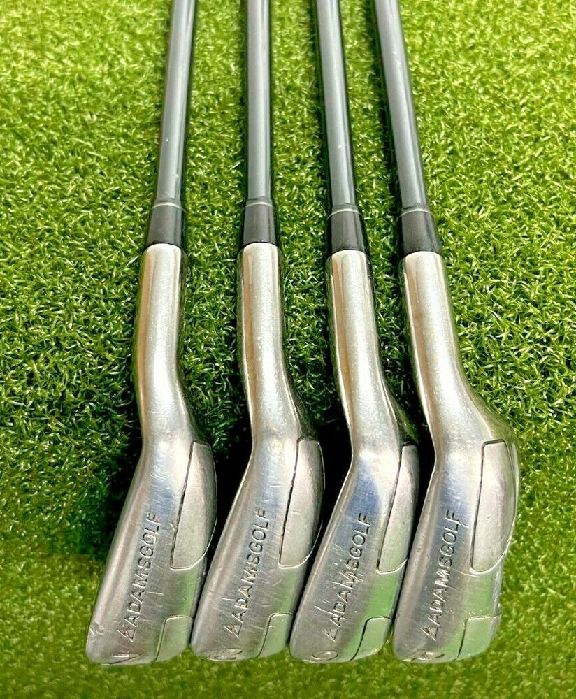 Adams Idea a12 OS Hybrid Iron Set 7PW / Senior Graphite / NEW GRIPS