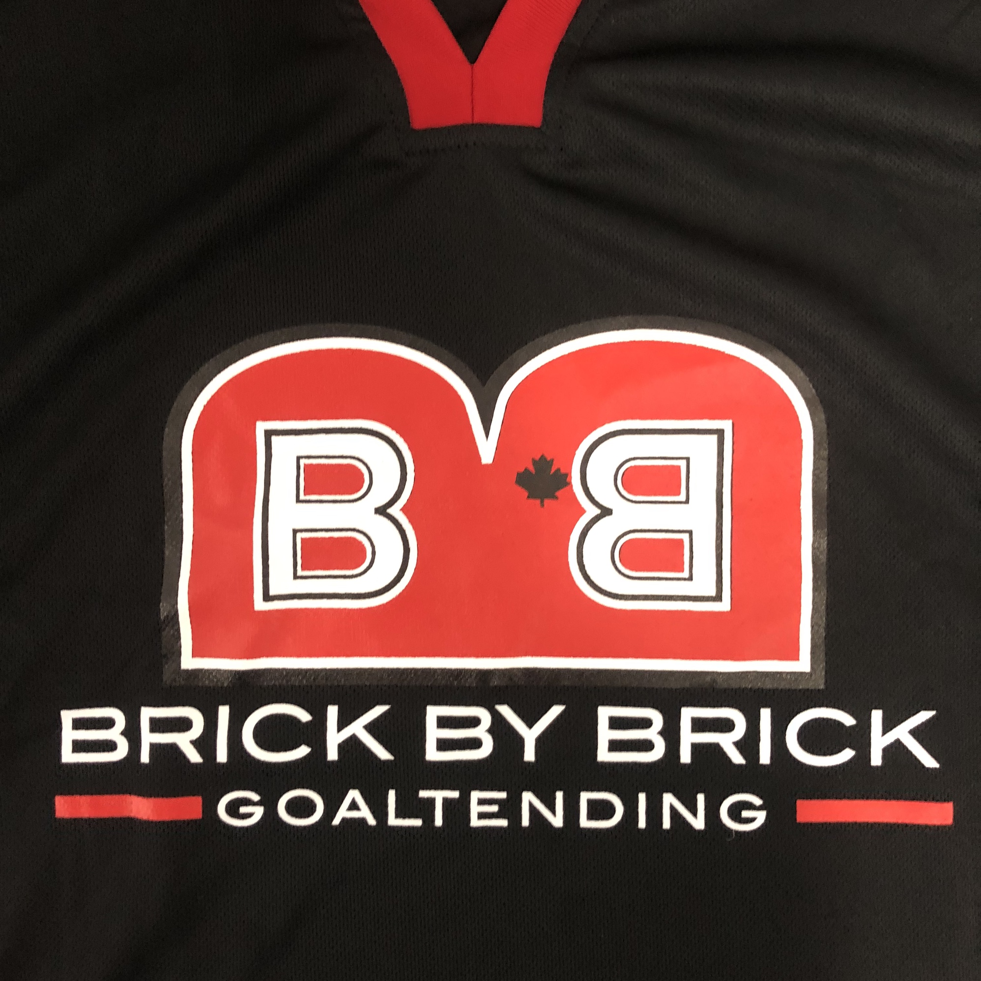 Brick by Brick mens large goalie jersey SidelineSwap