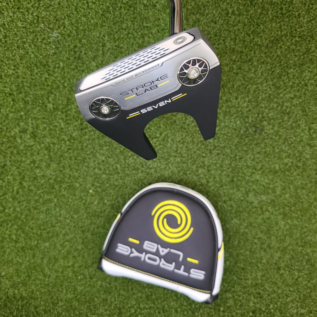 Odyssey Tour Issue Stroke Lab Seven Putter, RH+HC, 34.5" Stroke Lab Shaft & GripMINT