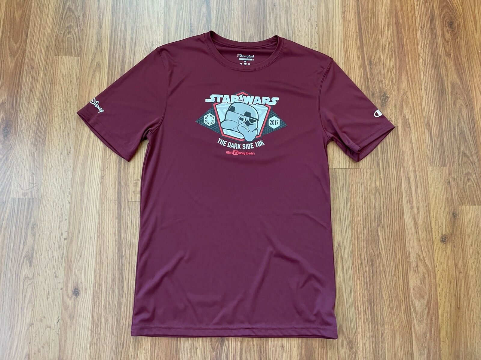 17 Walt Disney World Star Wars The Dark Side 10k Run Size Small Race Shirt Sidelineswap