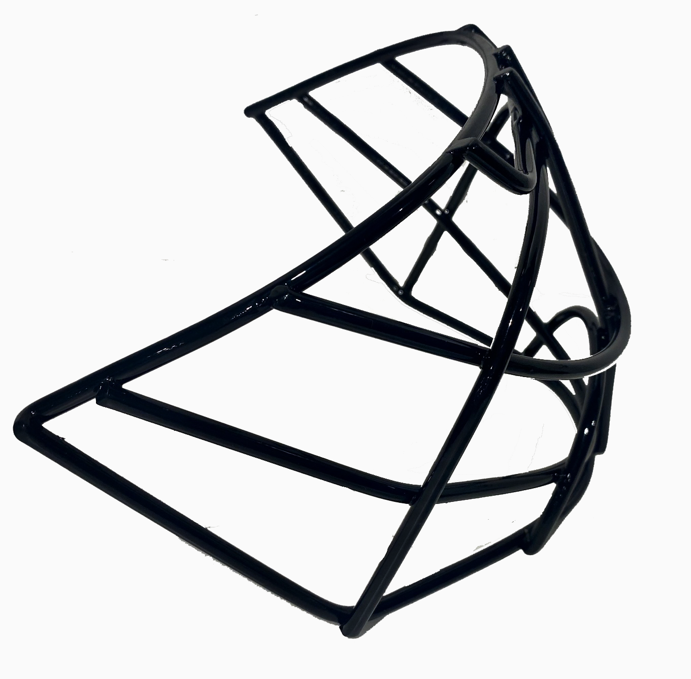 Mix Hockey MX10 Cat Eye Goalie cage (BLACK) Includes clips and screws