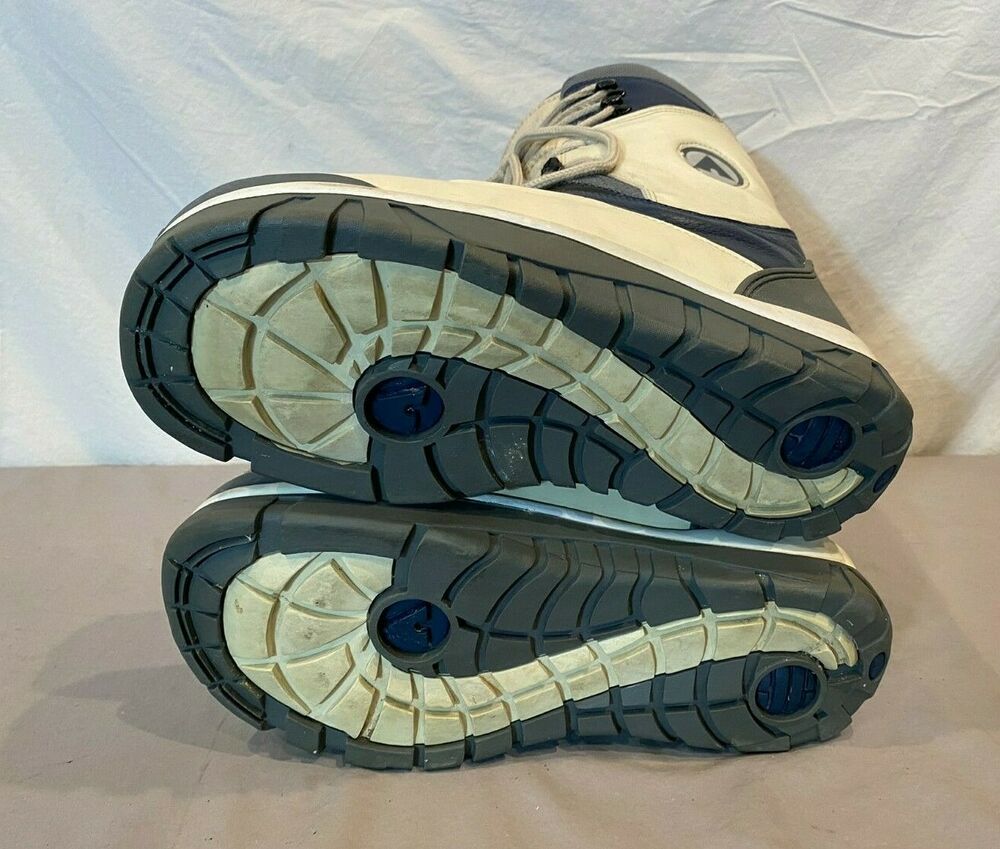 Airwalk Sky White Leather AllMountain Snowboard Boots US Men's 11 EU