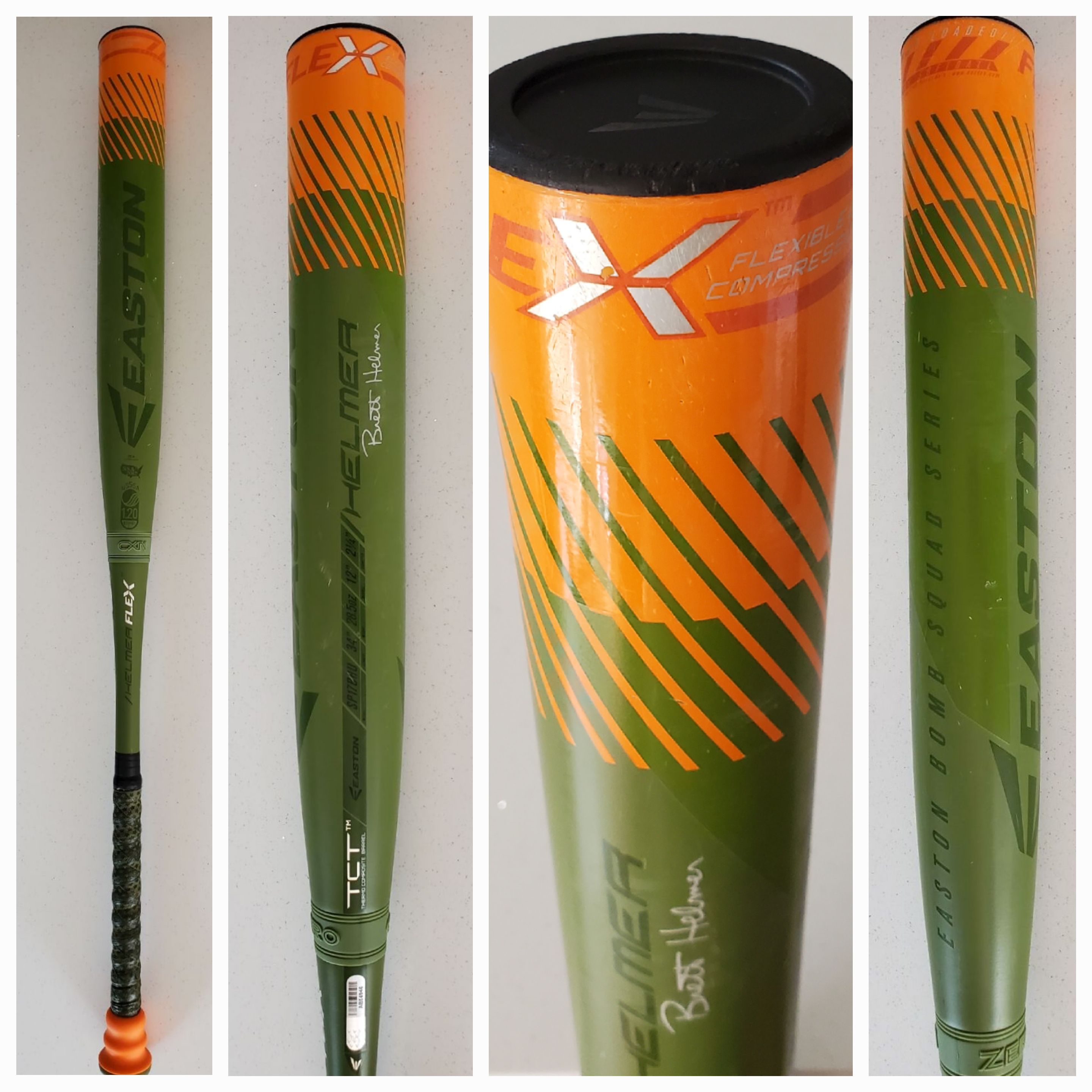 Easton Helmer Avocado OG Fire Flex Slowpitch Home Run Softball Bat