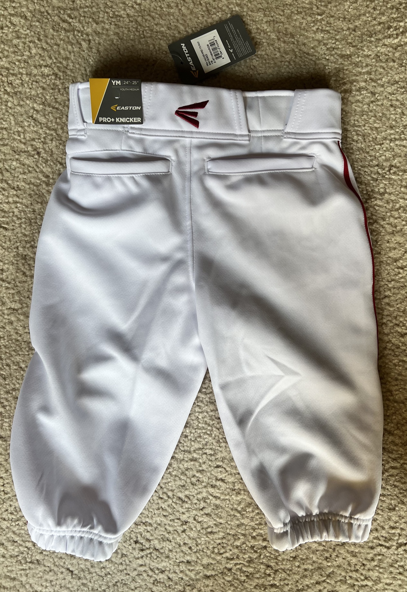 Easton Knicker baseball pants with red piping 2 pair SidelineSwap