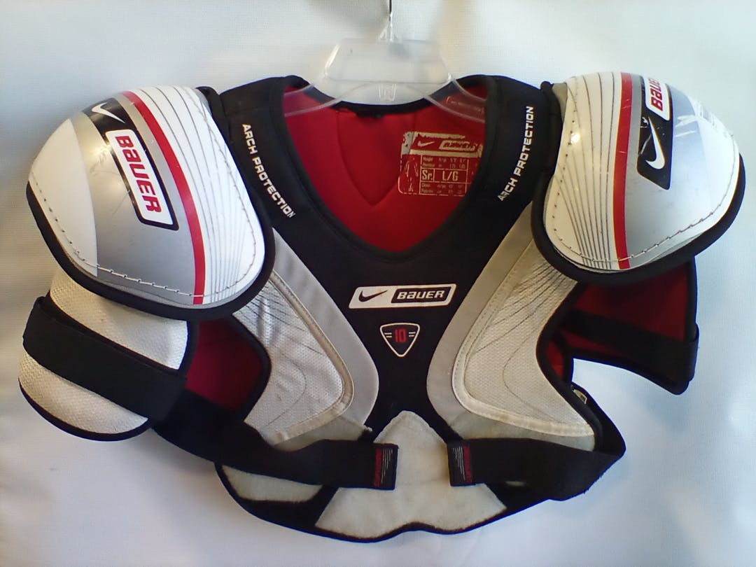 Used Bauer Lg Hockey Shoulder Pads SidelineSwap