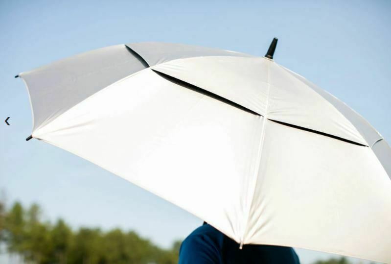 Bag Boy Standard UV Wind Vent Golf Umbrella BB15855 Silver New 67009