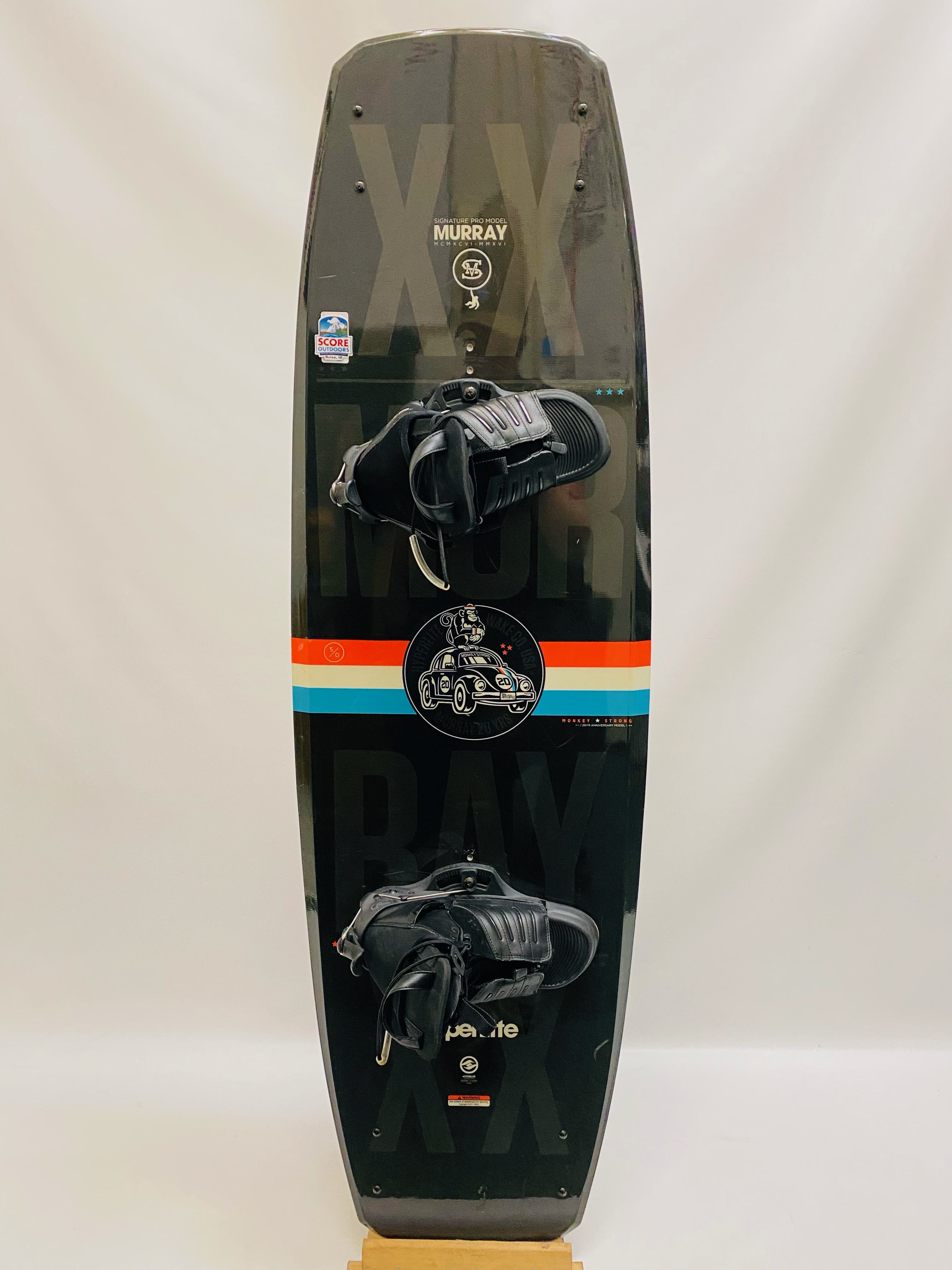 Hyperlite Murray Wakeboard W/ CWB Seven Hinge Bindings SidelineSwap