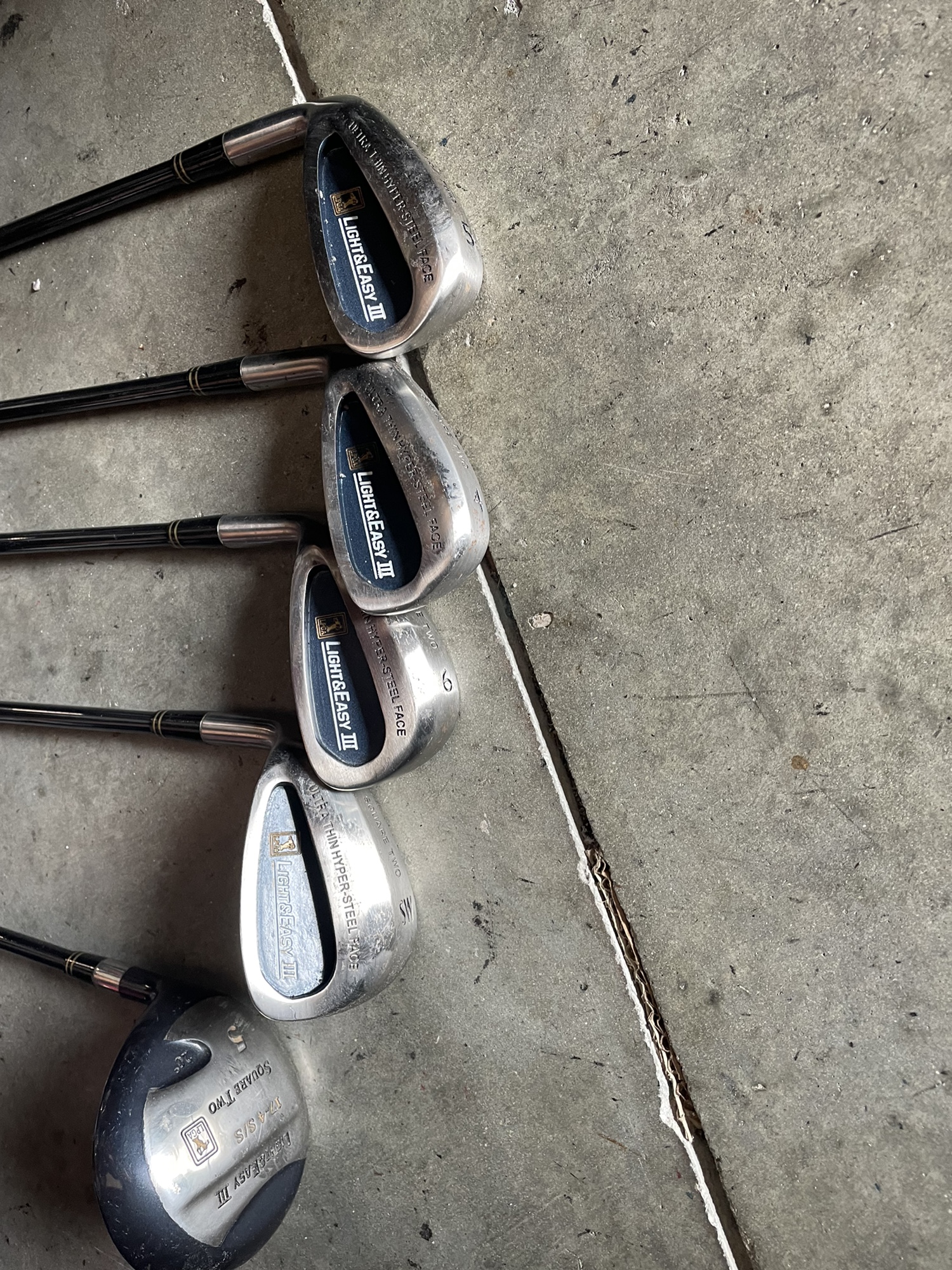 Woman’s Left Handed Golf set LPGA Square two 5 pc set SidelineSwap