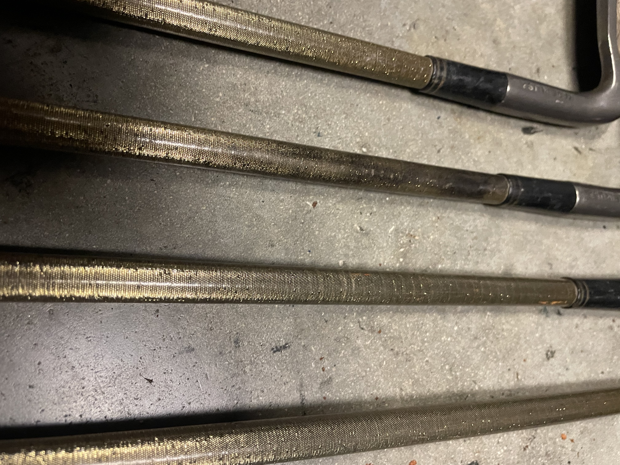 Golf clubs Wilson ultra 4 Pc irons Ultra gold Boron carbon fiber