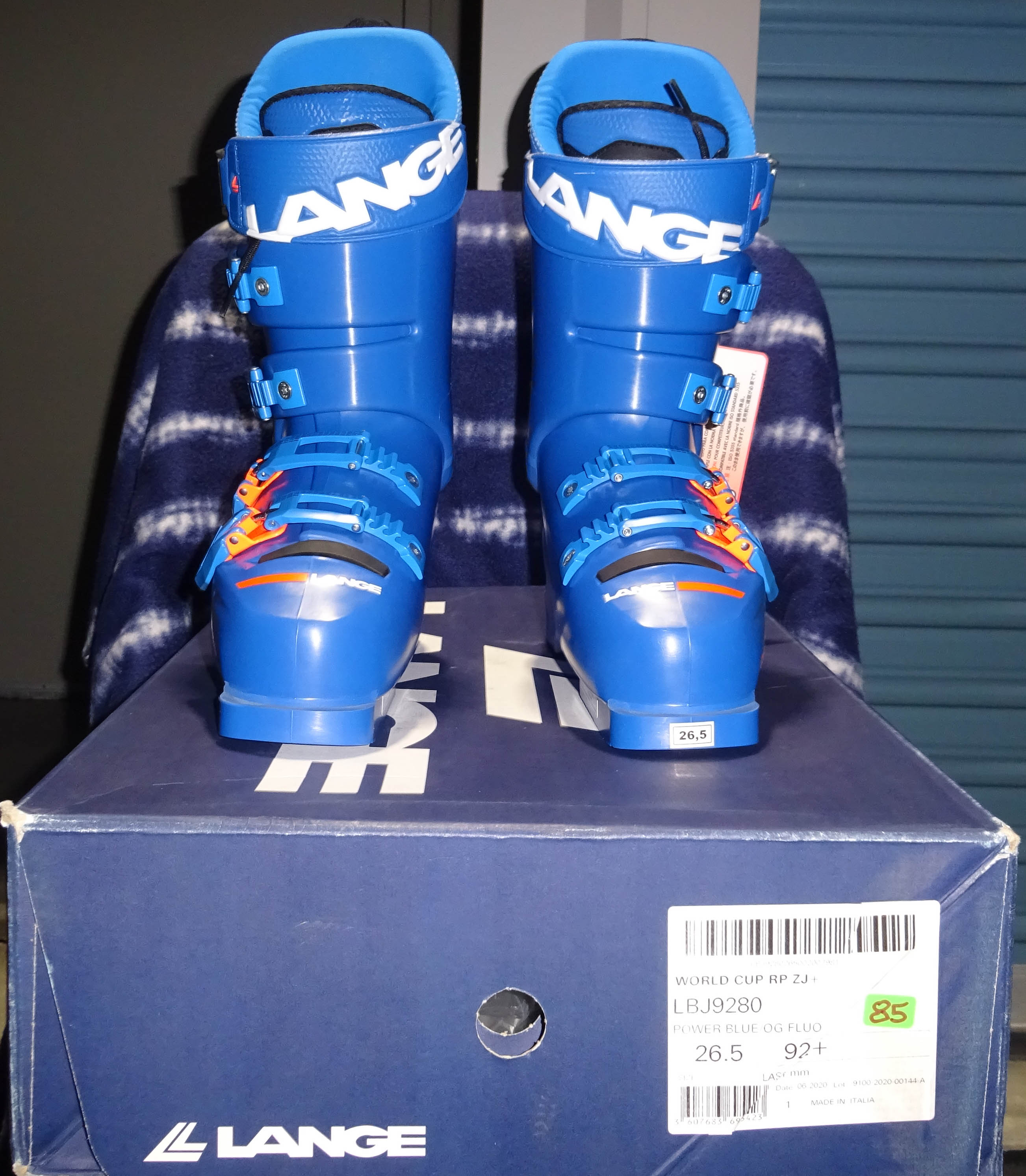 Lange World Cup RP ZJ+ Ski Boots Brand New! Size 26.5