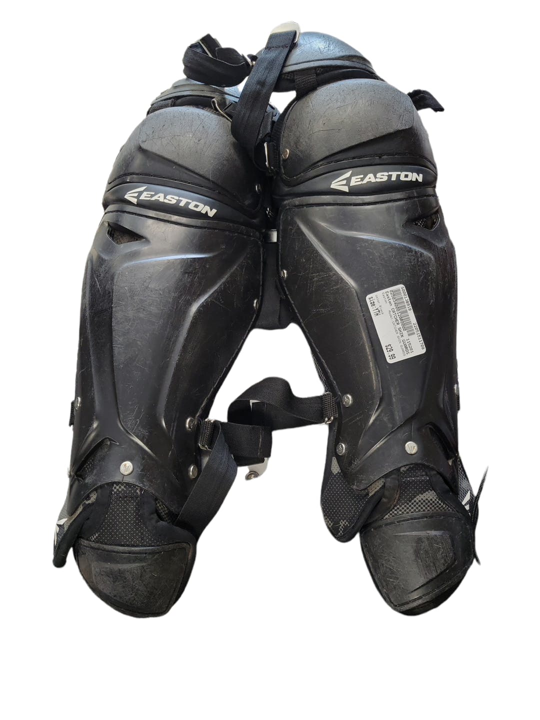 Used Easton Catcher Shin Guards Youth Catchers Equipment SidelineSwap