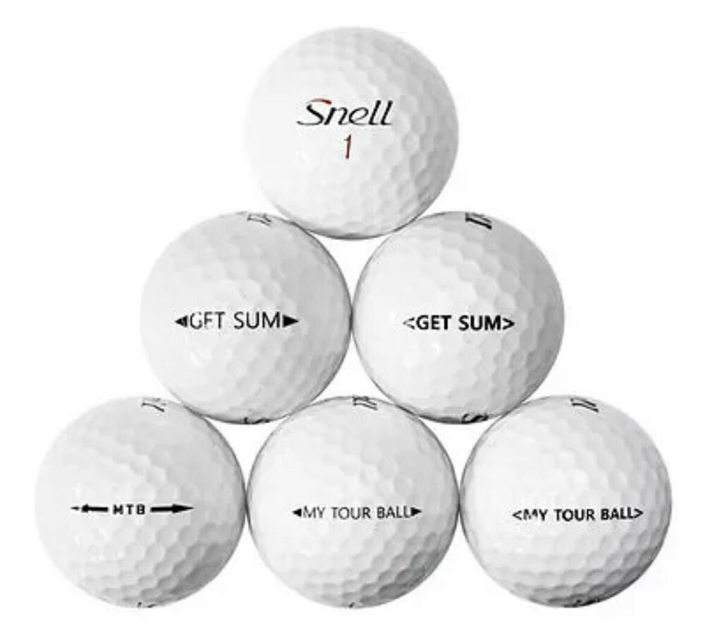 100 Snell Mix Used Golf Balls AAA Good Quality Used Golf Balls! Free