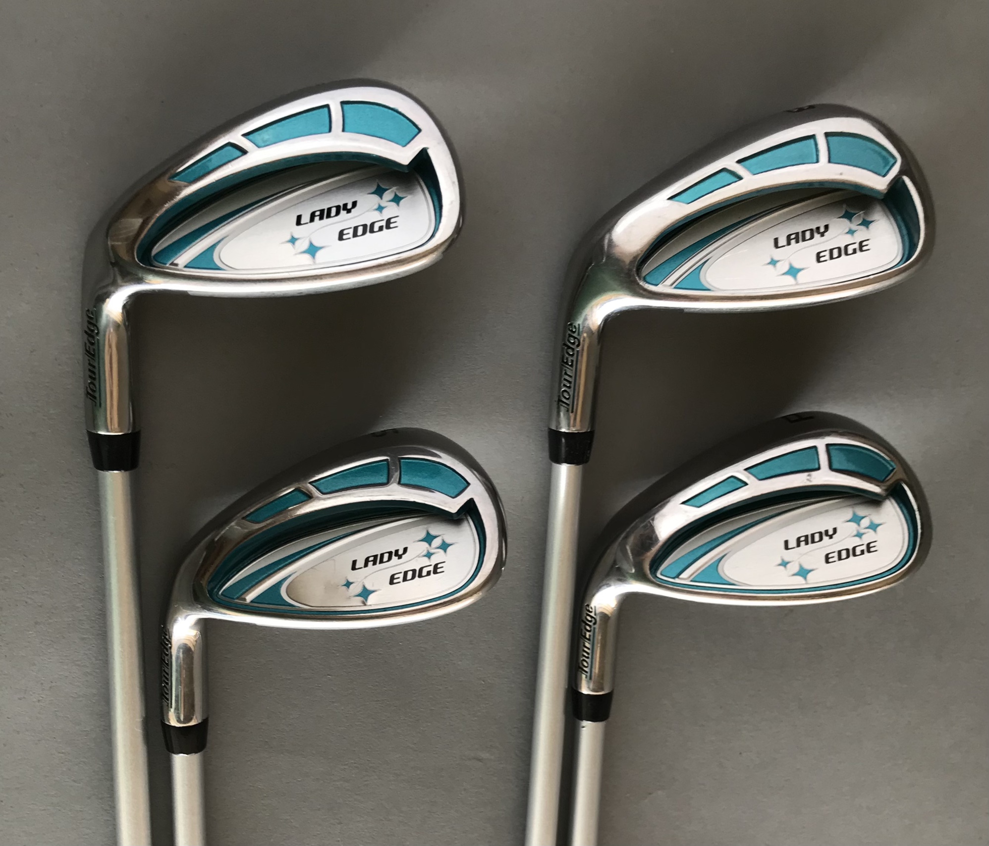 Tour Edge Golf Lady Edge Full Set with Cart Bag SidelineSwap