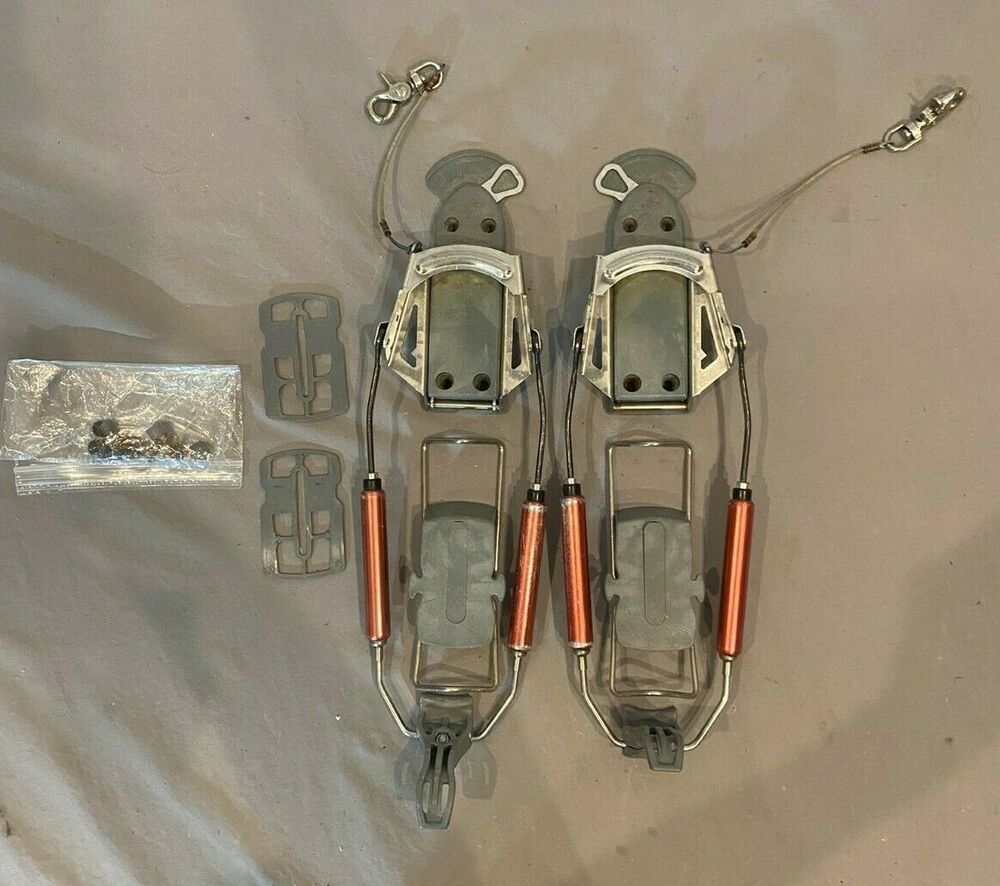 Voile Switchback Free Pivoting Cable Telemark Ski Bindings Long Rods