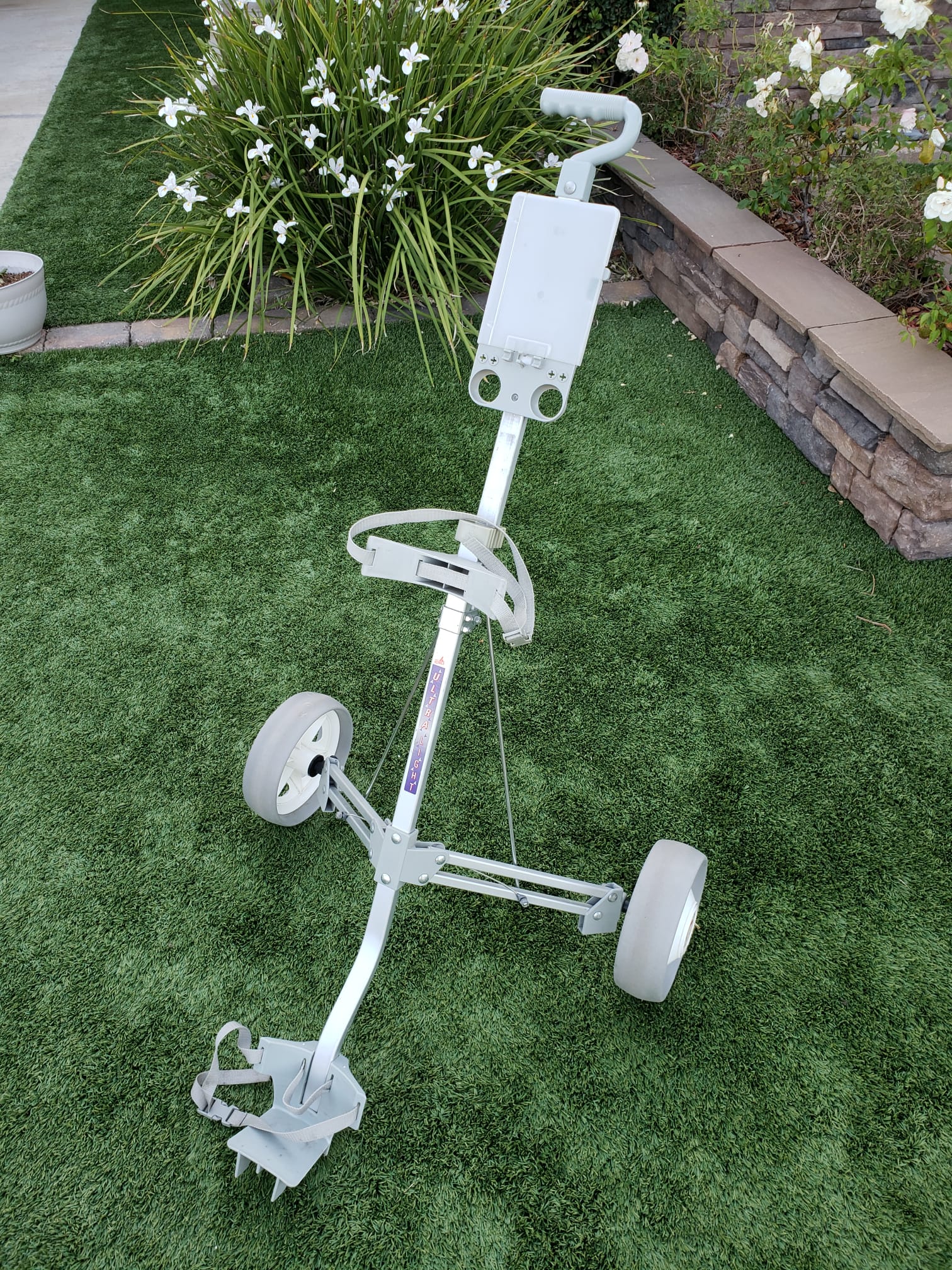 Pro Kennex Ultra Light Golf Push Cart, 2 Wheels Great! SidelineSwap