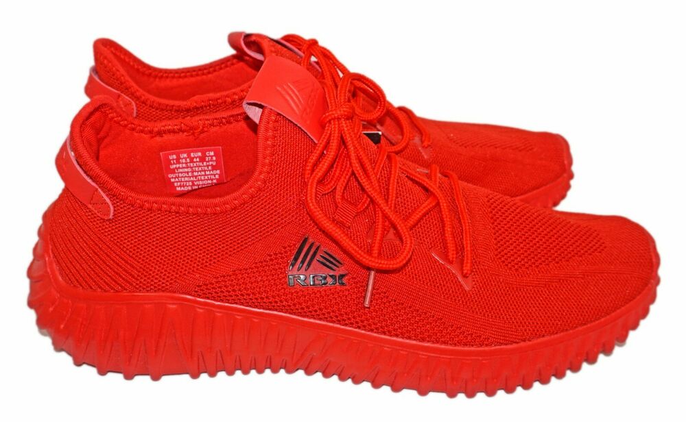 Mens 11 Reebok VisionK RBX Live Life Active EF7725 Red Cross