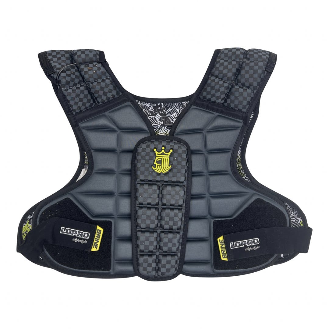 Used Brine Lopro Superlight Lg Lacrosse Shoulder Pads SidelineSwap