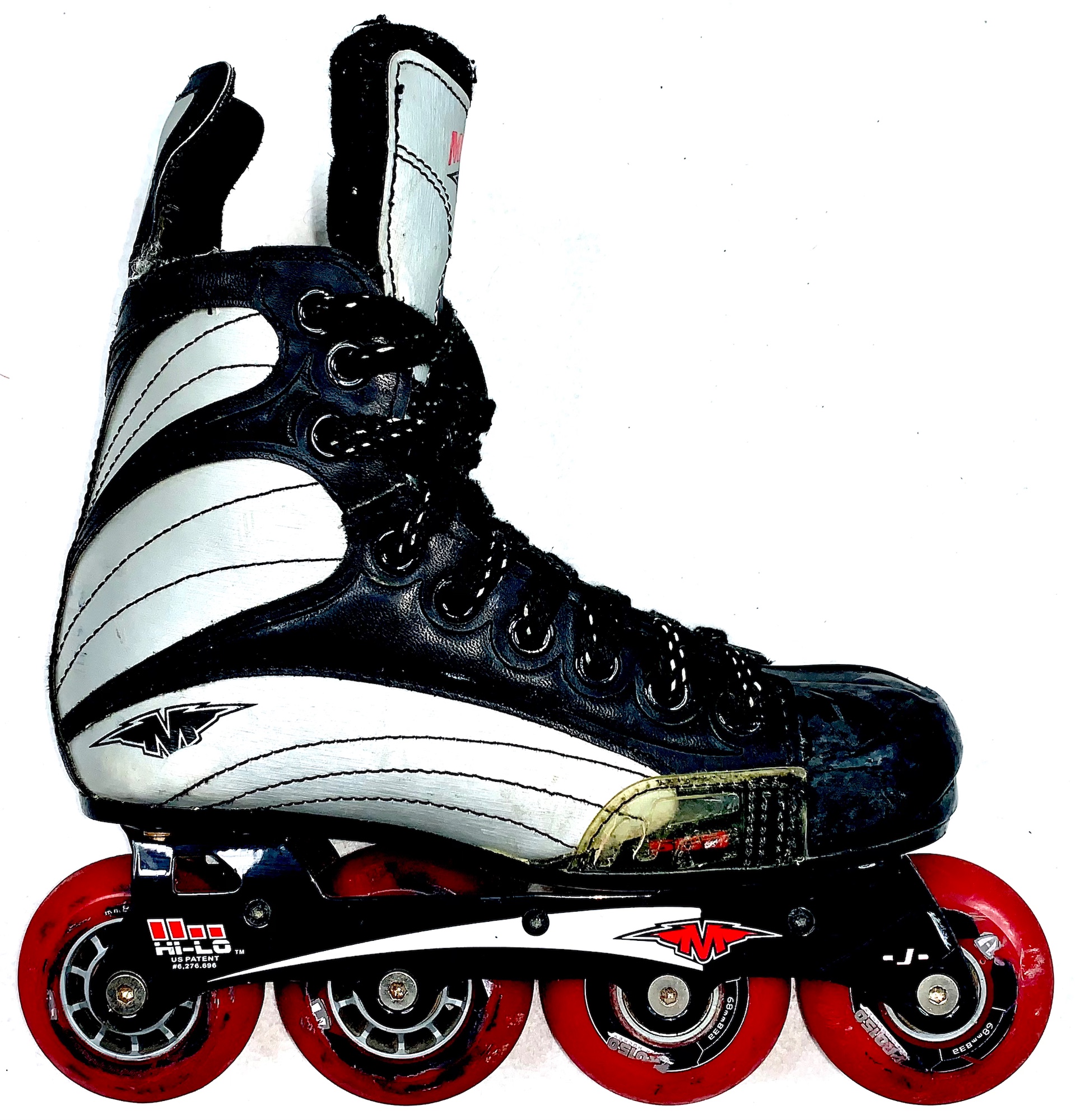 Mission 500 Helium Hockey Inline Skates Size 4E (4 Men US Shoe Sz/ 5