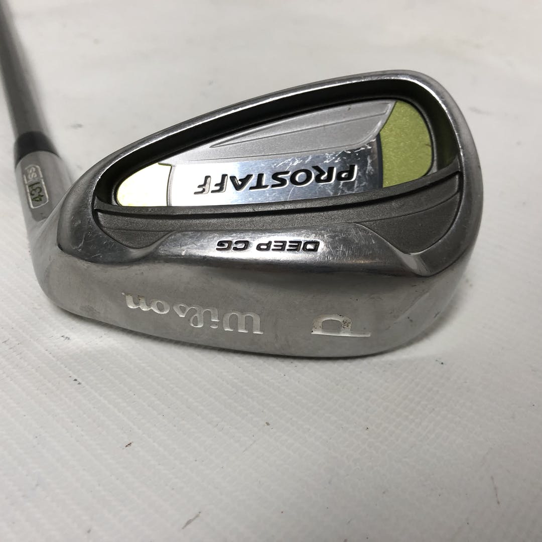 Used Wilson Prostaff Deep Cg Pitching Wedge Graphite Ladies Golf Wedges