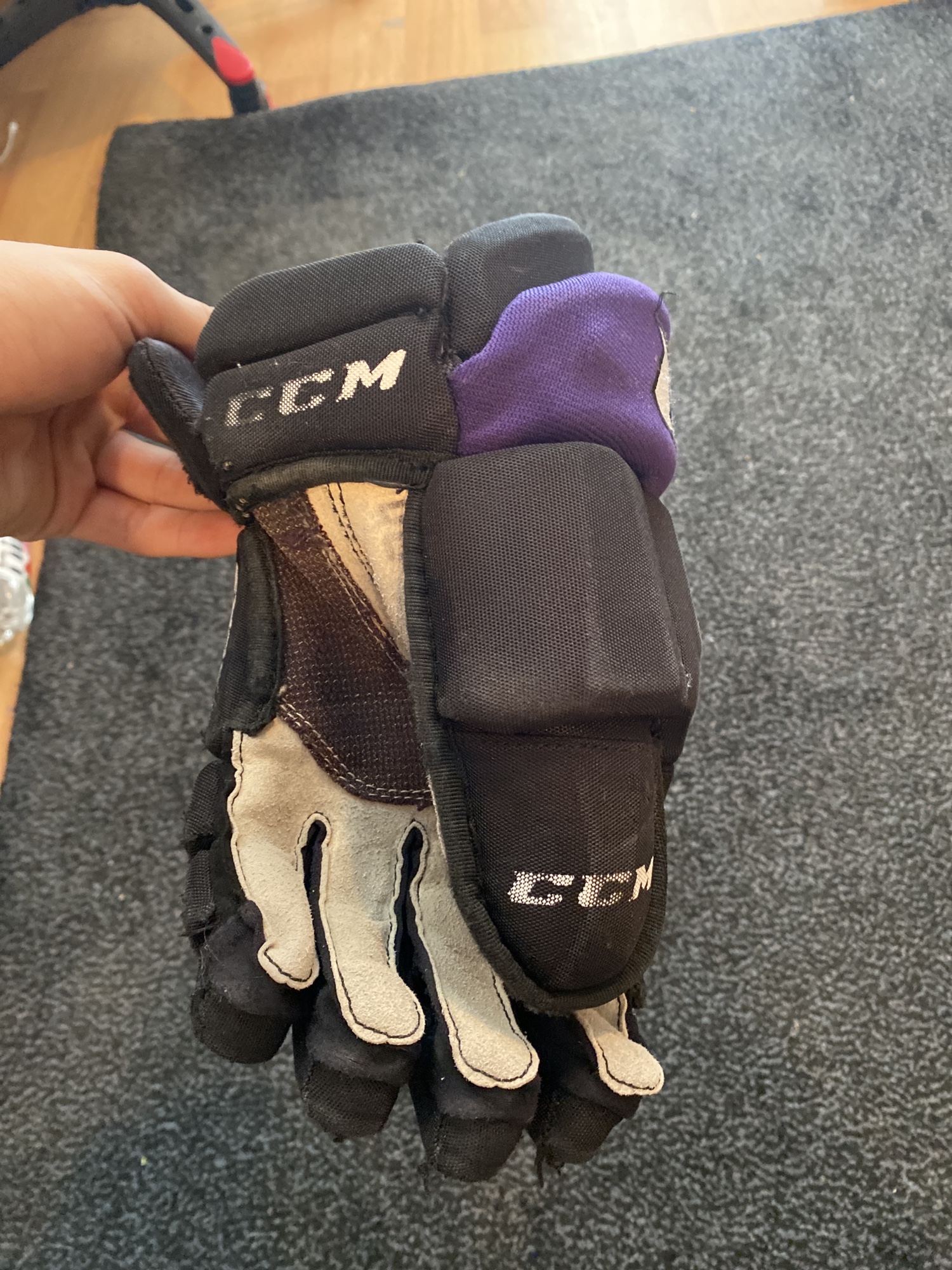 CCM 14" Pro Stock Ultra Tacks Gloves SidelineSwap
