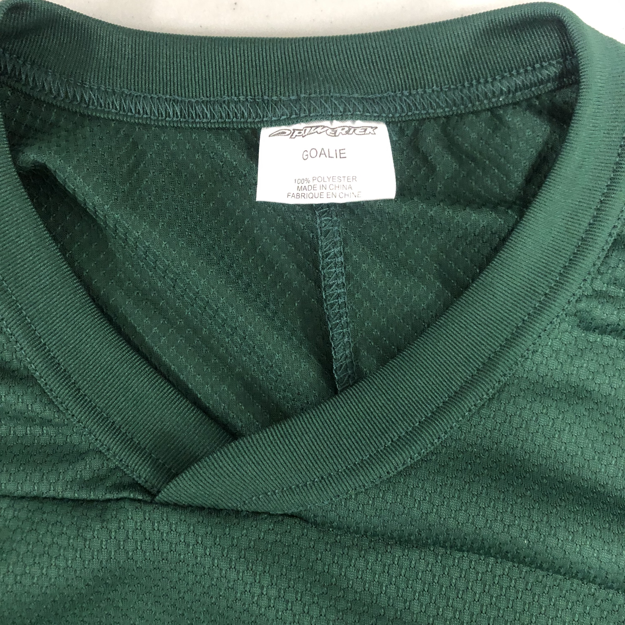 Massive Green Goalie practice jersey SidelineSwap